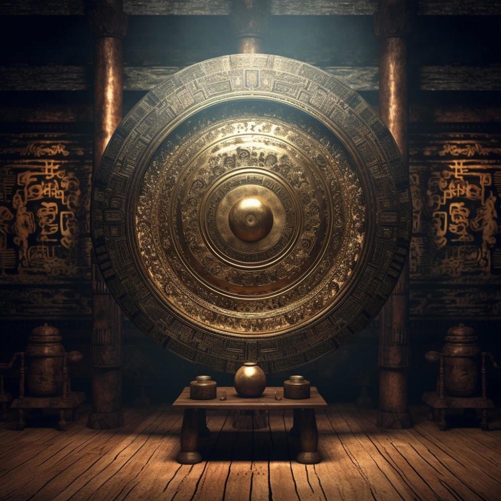 528 Hz Gong