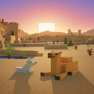 Album Minecraft Soothing Scenes: Dreamy Desert from Kumi Tanioka