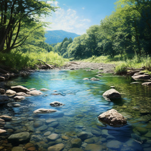 Soothing Nature Sound的專輯Focused Study Stream: Enhance Concentration with River