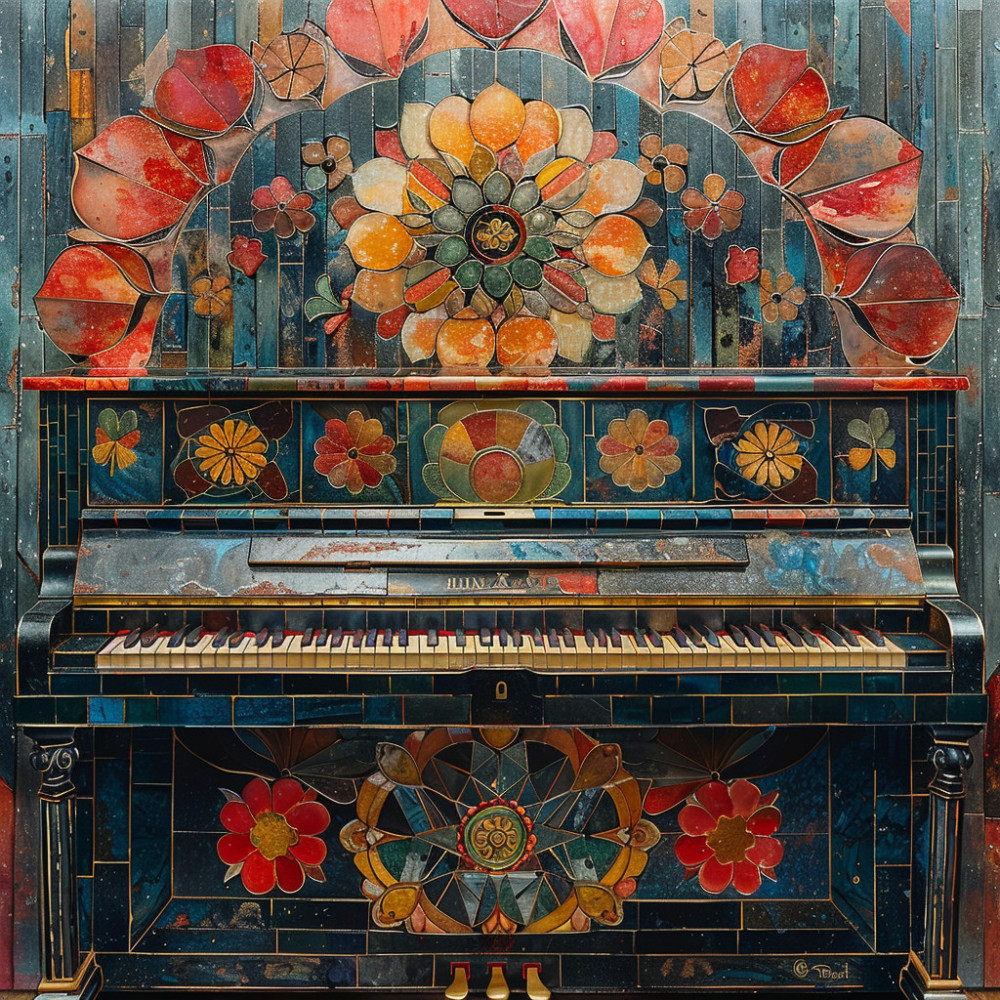 Tonos De Piano En Sueños Caleidoscópicos