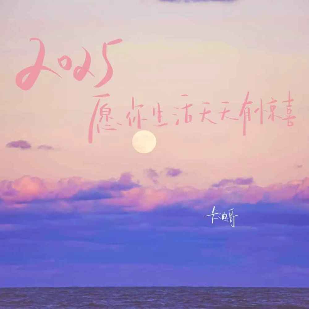 2025愿你生活天天有惊喜 (伴奏)
