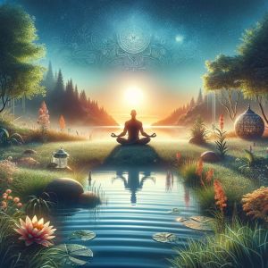 Listen to Dawning of Aspirations song with lyrics from Om Meditation Music Academy