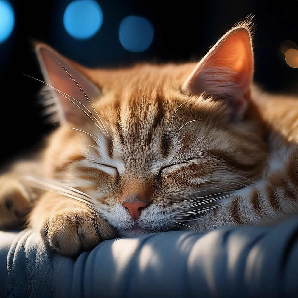 El Camino Tranquilo Del Corazón Felino