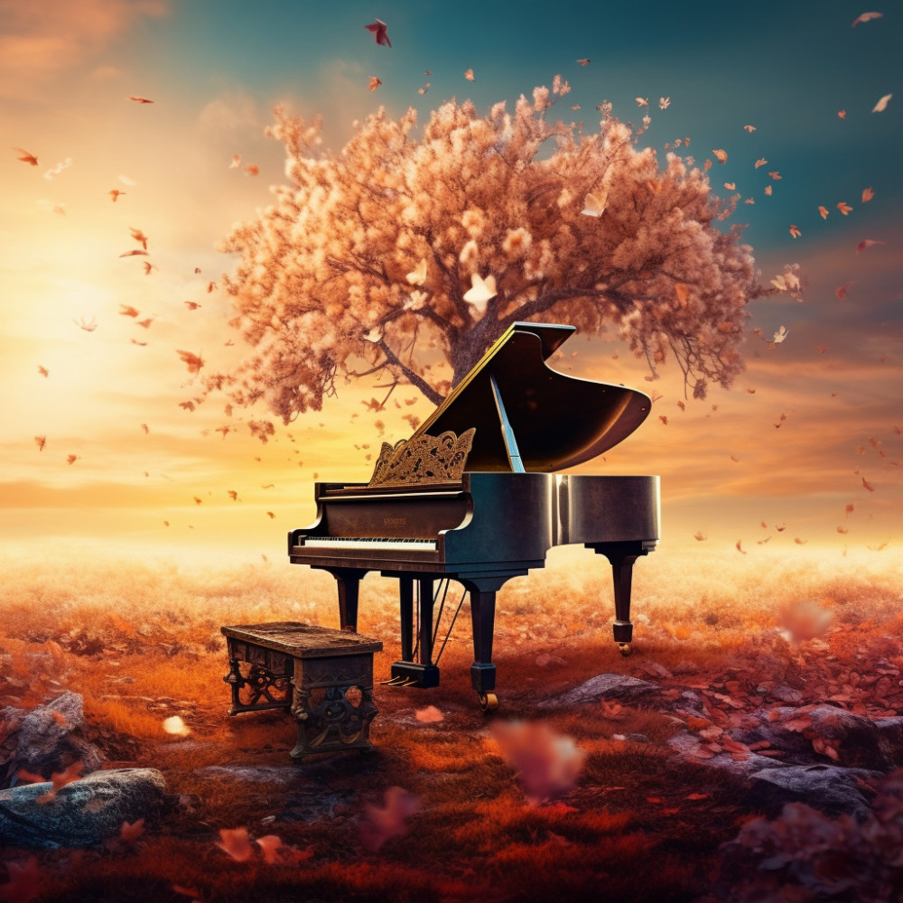 Quiet Piano Melody Sways