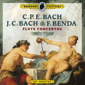 Milos Jurkovic的專輯C.P.E. Bach, J.C. Bach & Benda: Flute Concertos