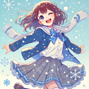 Snow dancing dari LIZ