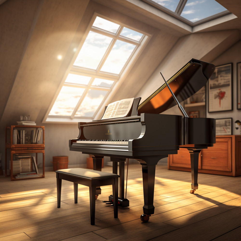 Calming Piano Notes for Companions