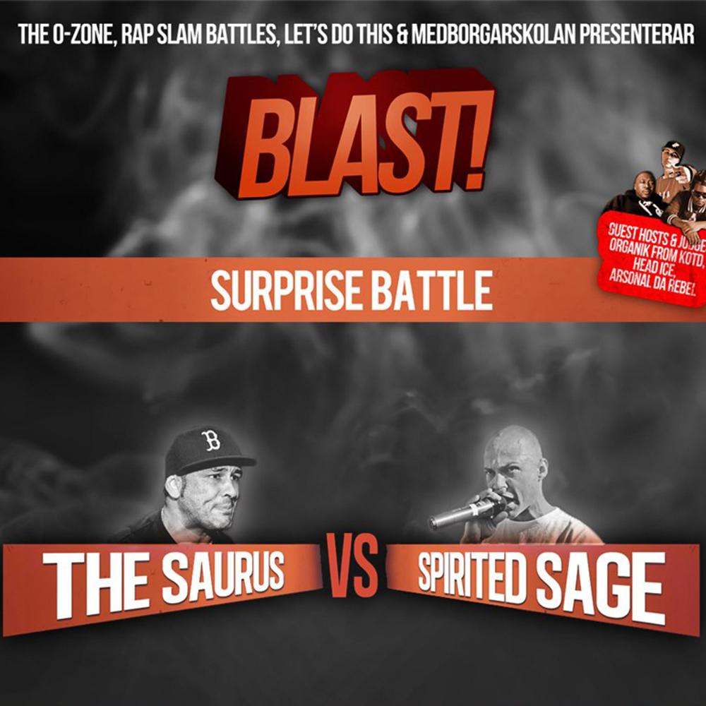 Rap Slam Battles: The Saurus vs. Spirited Sage (Blast! Surprise battle) [English] (feat. Spirited Sage) (Explicit)