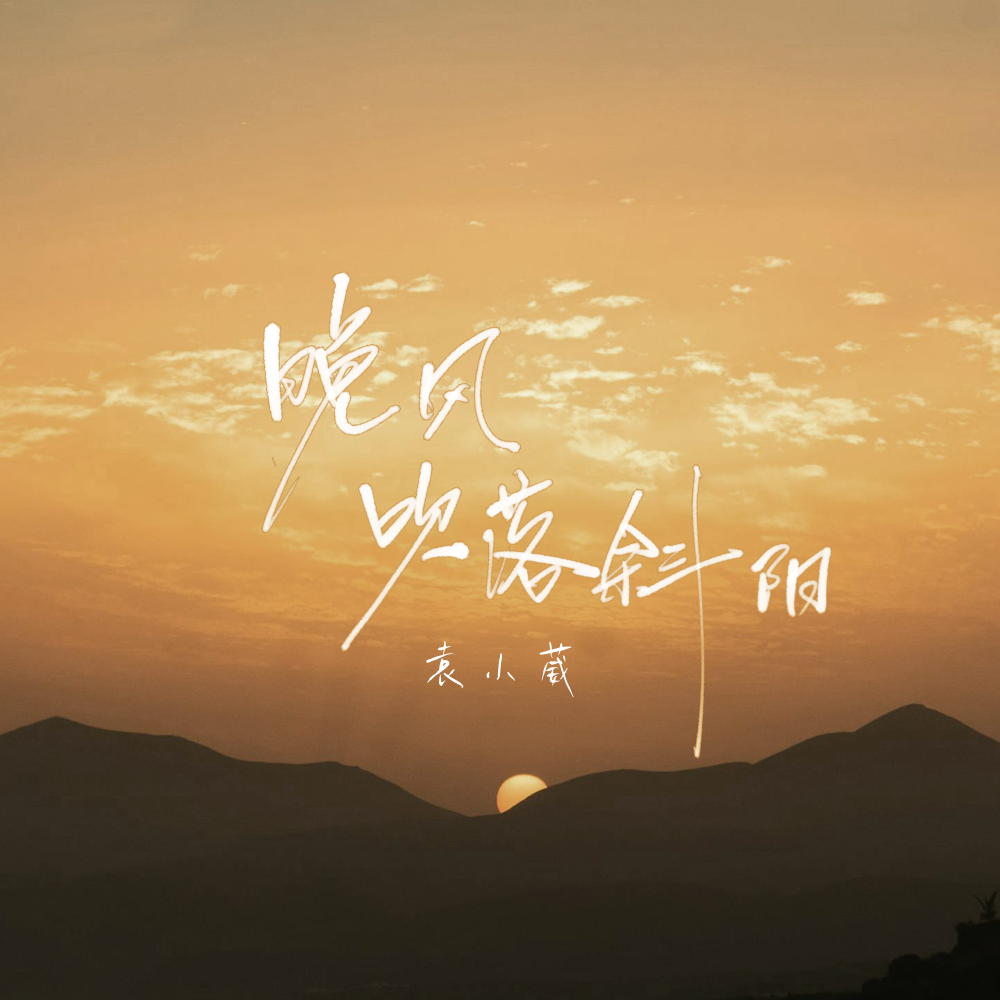 晚风吹落斜阳