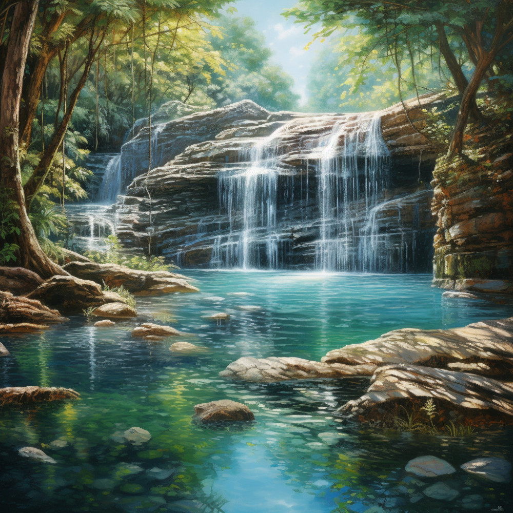 Oasis Melódico Junto Al Agua