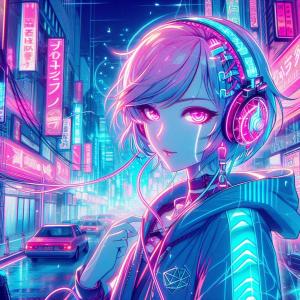 ดาวน์โหลดและฟังเพลง Neon Mirage พร้อมเนื้อเพลงจาก ansh Raj