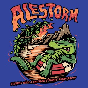 ดาวน์โหลดและฟังเพลง Flipped with a Sausage พร้อมเนื้อเพลงจาก Alestorm