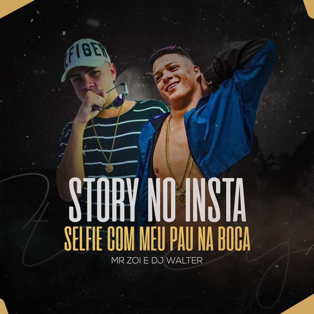 Story no Insta, Selfie Com Meu Pau na Boca