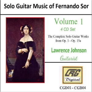 Album Solo Guitar Music of Fernando Sor Volume 1 from Lawrence Johnson