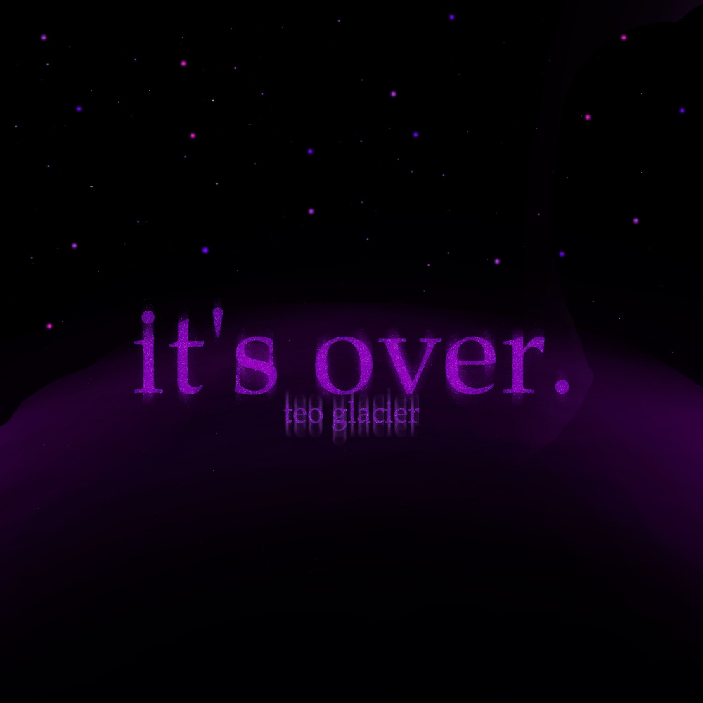 it's over
