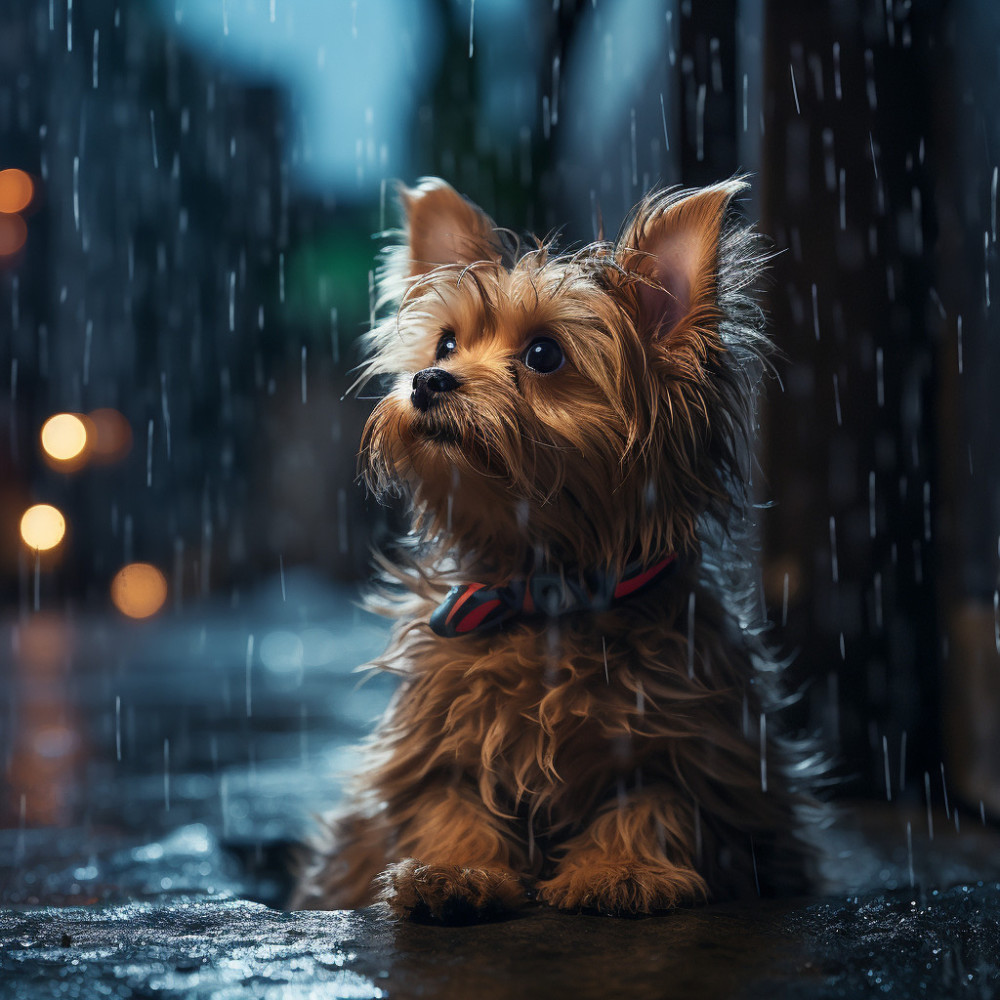 Melodías Tranquilas Del Trueno Para Perros