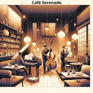 Album Café Serenade (Jazz Melodies for Creative Minds) from Calming Jazz Relax Academy
