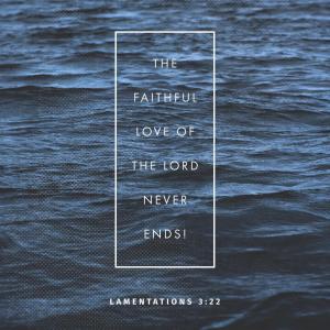 Lamentations 3:22 dari Verse Of The Day