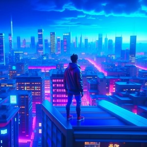 Dengarkan lagu Cyberpunk Runner nyanyian CULTIEZES dengan lirik