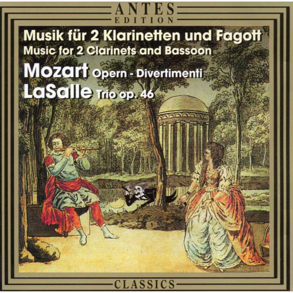 Wolfgang Amadeus Mozart: Die Zauberfloete - Divertimento, Bald prangt, den Morgen zu verkuenden - Terzett aus dem Finale