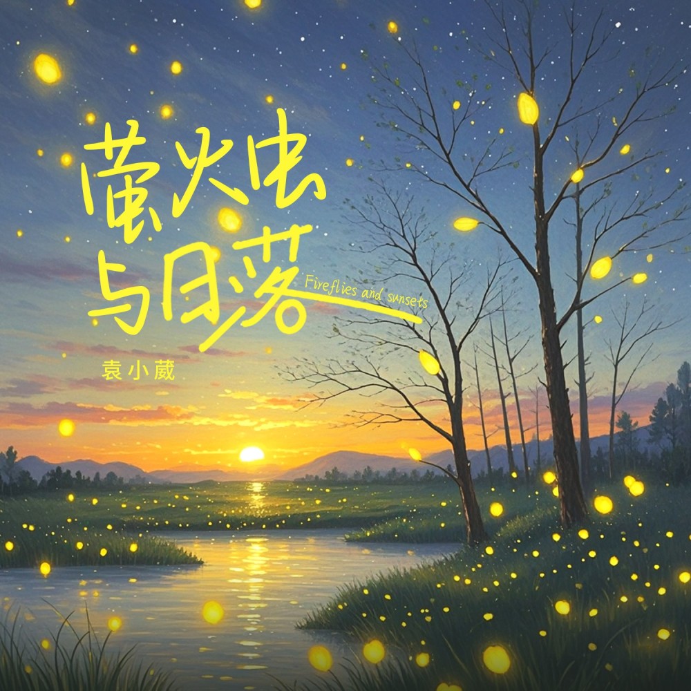萤火虫与日落