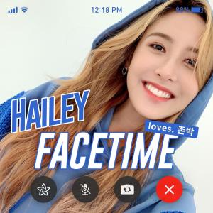 Listen to FACETIME (loves. 존박) (Inst.) song with lyrics from 헤일리