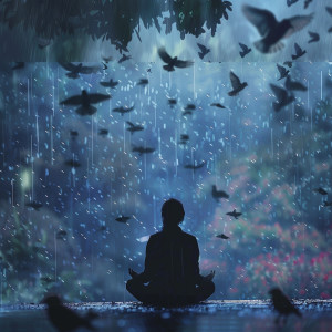อัลบัม Harmony in Rain: Binaural Birds Meditation Melodies - 92 96 Hz ศิลปิน The Mist