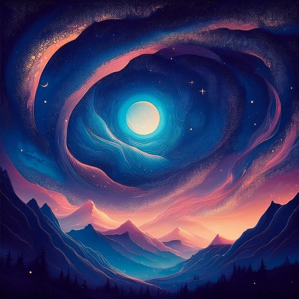 El Descanso En Calma Bajo Un Cielo Estrellado