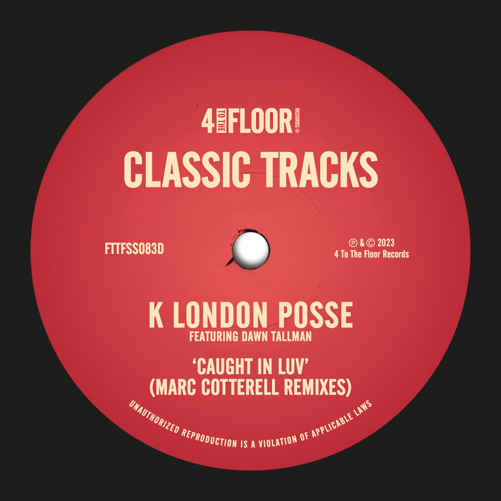 Caught In Luv (Marc Cotterell's Extended Plastik Factory Dub)