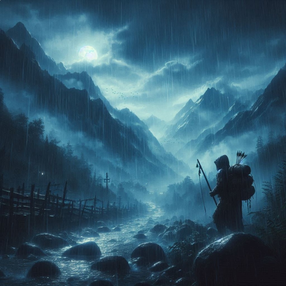 Night Rain on the Mountain 21