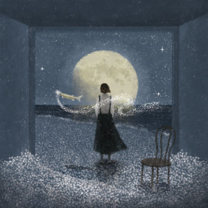 ดาวน์โหลดและฟังเพลง 月光浴 พร้อมเนื้อเพลงจาก Yorushika