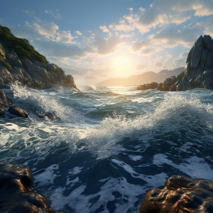 อัลบัม Ocean Meditation Waves: Calming Sea Sounds ศิลปิน Meditation Music Club