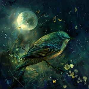 อัลบัม Binaural Birds Lullaby: Echoes of Sleep - 92 96 Hz ศิลปิน Easy Sleep Music