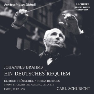 Orchestre National de la RTF的專輯Brahms: Ein deutsches Requiem, Op. 45 (Live)