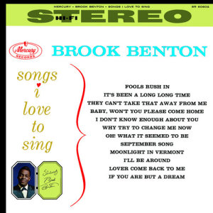 ดาวน์โหลดและฟังเพลง It's Been A Long, Long Time (Album Version) พร้อมเนื้อเพลงจาก Brook Benton