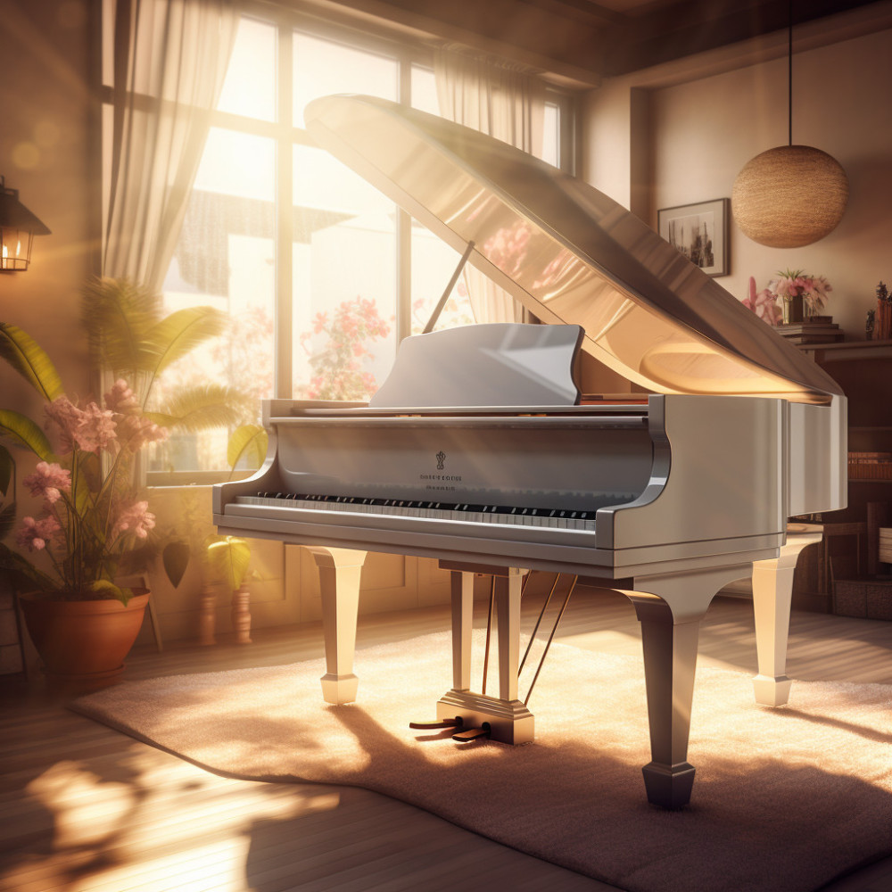 Mindful Peace in Piano's Melody