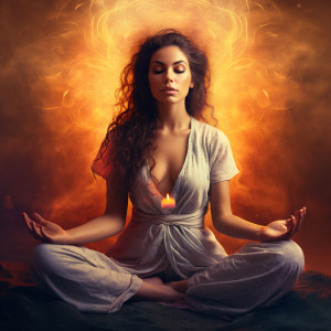 Meditative Fire: Calm Blaze Harmonies