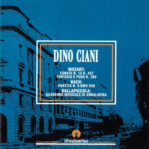 Dino Ciani的專輯Mozart, Bach & Dallapiccola: Piano Works (Live)