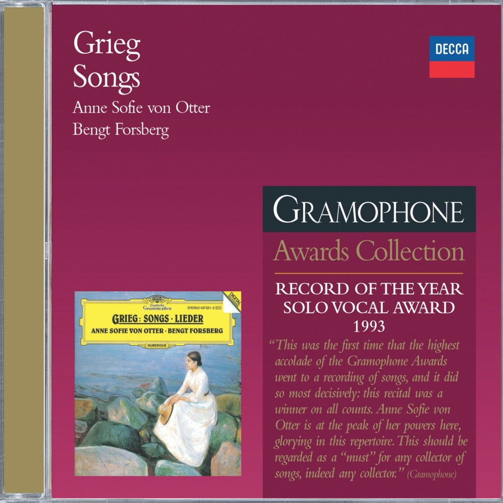 Grieg: Tolv Melodier il Digte af Aasmund Olavsson Vinje Op. 33 Twelve Songs after Poems by Aasmind Olavsson Vinje: V. Langs ei A - Along a Stream