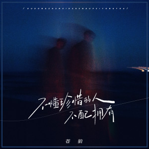 Listen to 不懂珍惜的人不配拥有 song with lyrics from 苍狼