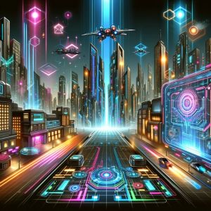 Futuristic Background (Gaming, Studying, Relaxation) dari Inspirational Electronic Music Zone