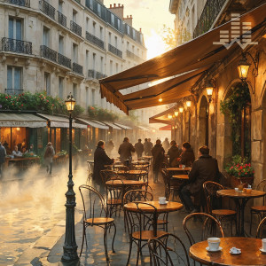 Tmsoft's White Noise Sleep Sounds的專輯Parisian Cafe (Loopable No Fade)