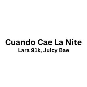 收聽Lara91k的cuando cae la nite歌詞歌曲