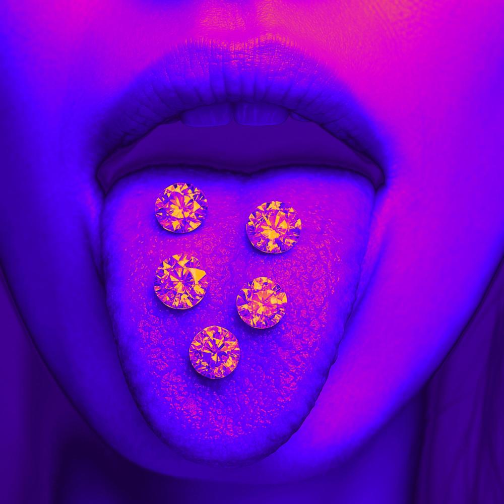 DIAMONDS ON MY TONGUE