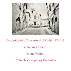 Album Mozart: Violin Concerto No.3 G-Dur, KV 216 oleh Bruno Walter