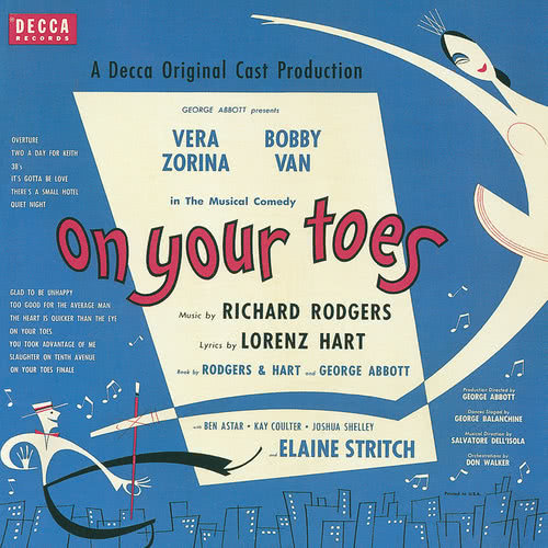 Glad To Be Unhappy (On Your Toes/1954 Original Broadway Cast/Remastered)