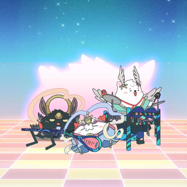 网易阴阳师手游的专辑月球派对