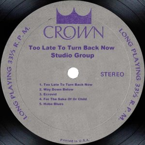 ดาวน์โหลดและฟังเพลง Too Late To Turn Back Now พร้อมเนื้อเพลงจาก Studio Group
