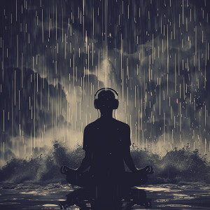Follow the Breath Meditations的專輯Meditative Rain Sounds: Droplets of Serenity