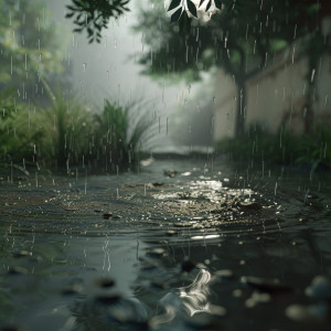 ดาวน์โหลดและฟังเพลง Soothing Rain Night Calm พร้อมเนื้อเพลงจาก The Sleepy Moon Symphony